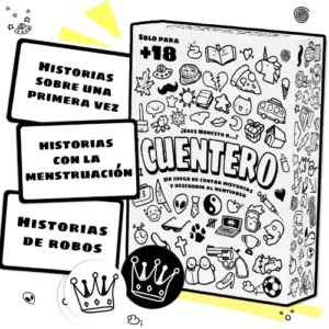 Promocional caja Cuentero con cartas