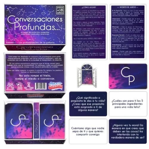 contenido juego de mesa conversaciones profundas